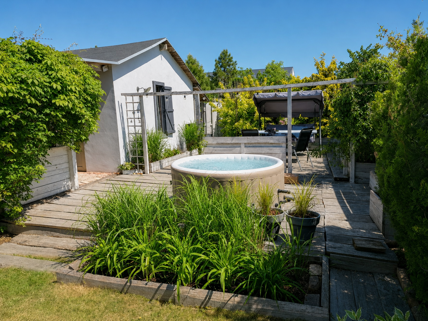 ROD Buk | 375 m² | prowansalski klimat, jacuzzi i zadaszony taras